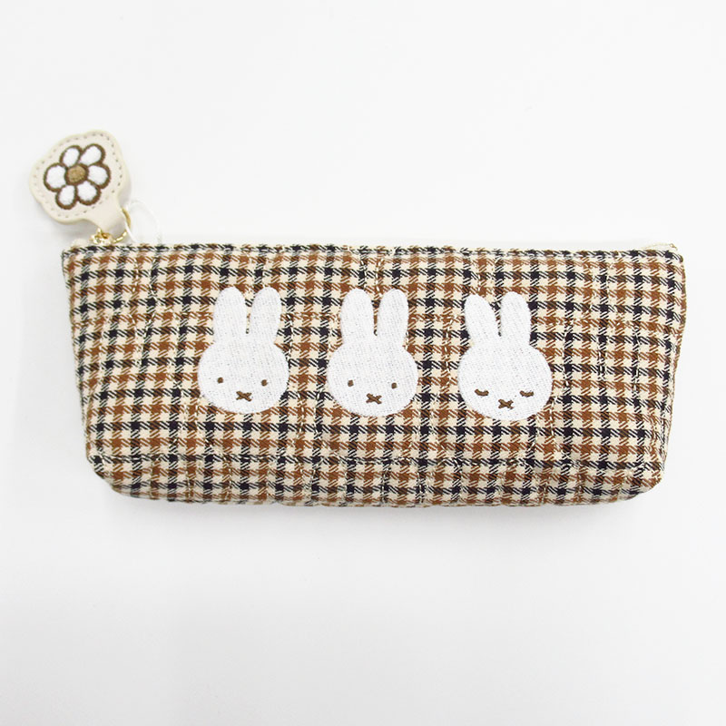 miffyスリムポーチ IV キルティングチェック